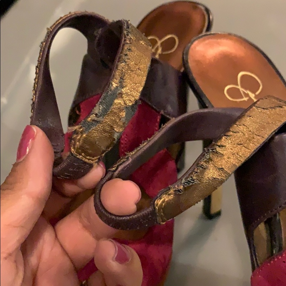 Jessica Simpson Colorblock heels - Picture 11 of 12